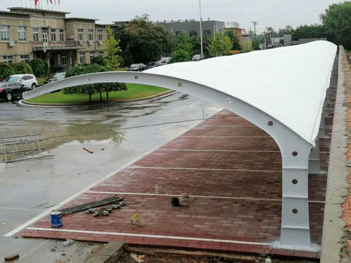 扬州7字型膜结构停车棚施工团队 专业设计与施工的一体化服务