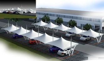 汽车棚膜结构 成都厚朴膜结构的设计与施工优势